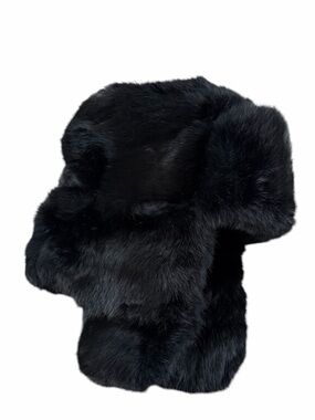 Russian Ushanka Vintage 80s Novosibirsk Fur Factory Fur Trapper Hat